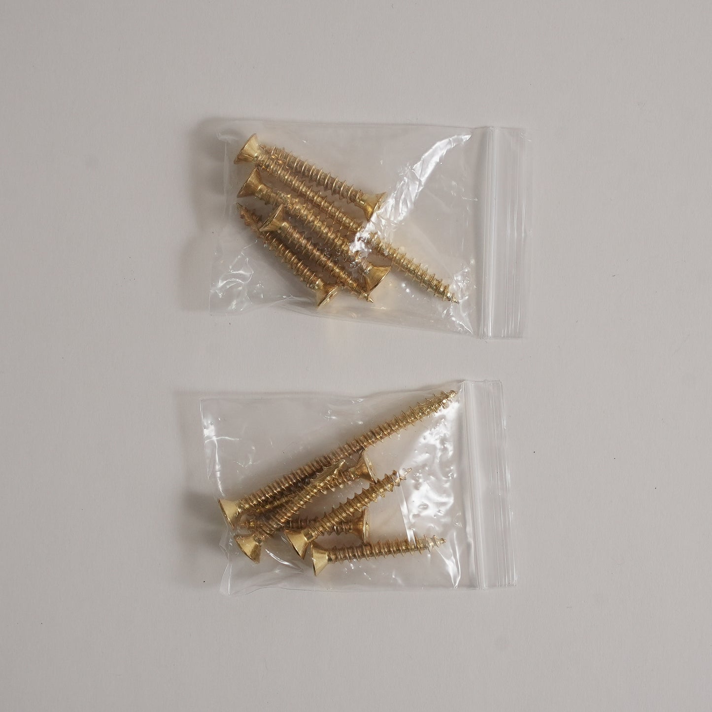 Aksis Hinge – Built-In Door Stop Hinge (Set with Screws) Brass