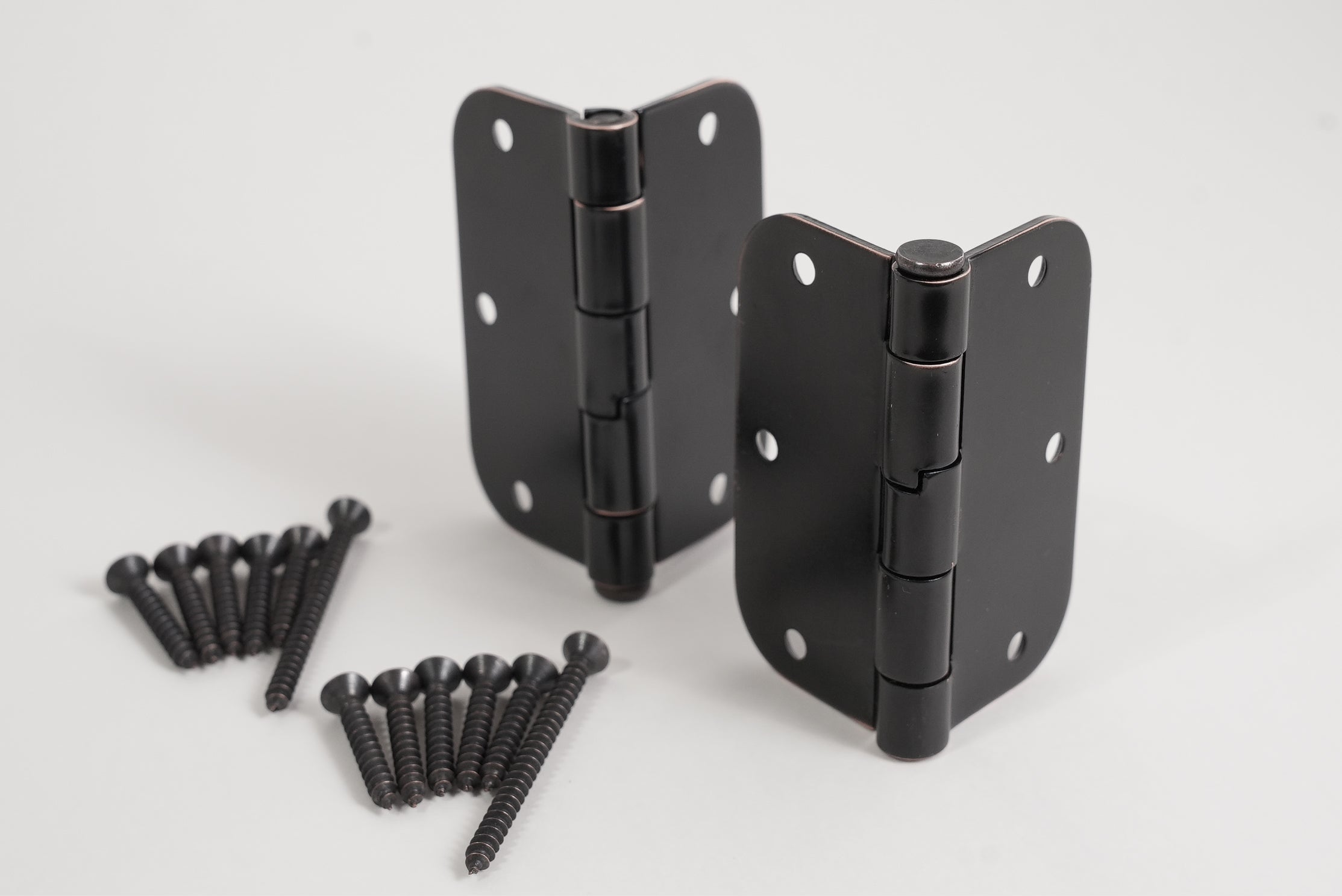 Aksis Hinge – Built-In Door Stop Hinge (Set with Screws)